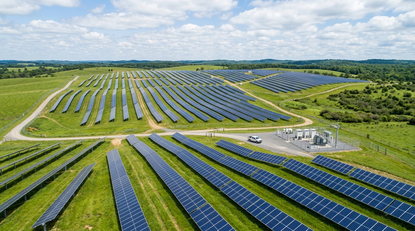 2MW Ground Mounted Solar Farm